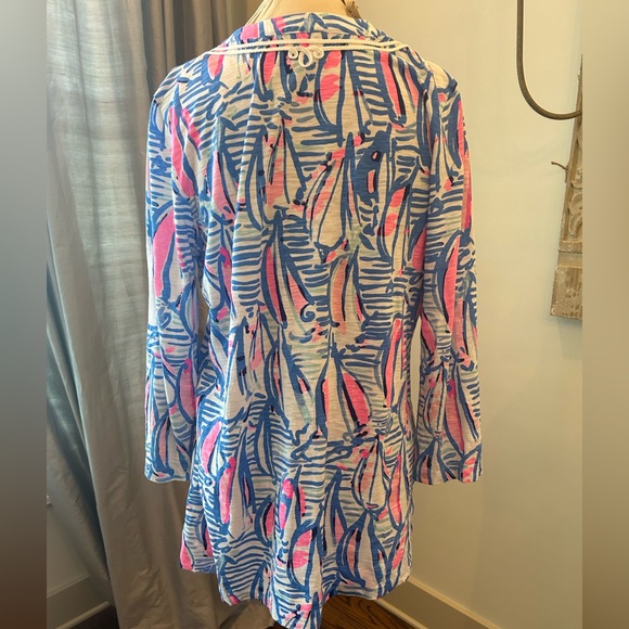 Lilly Pulitzer Kaia Knit Tunic Top. L - Picture 3 of 4